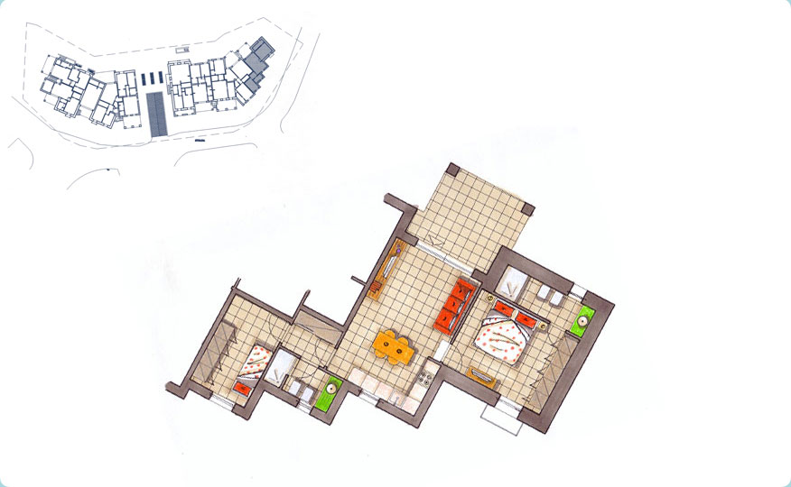Pianta della casa Pianta della casa