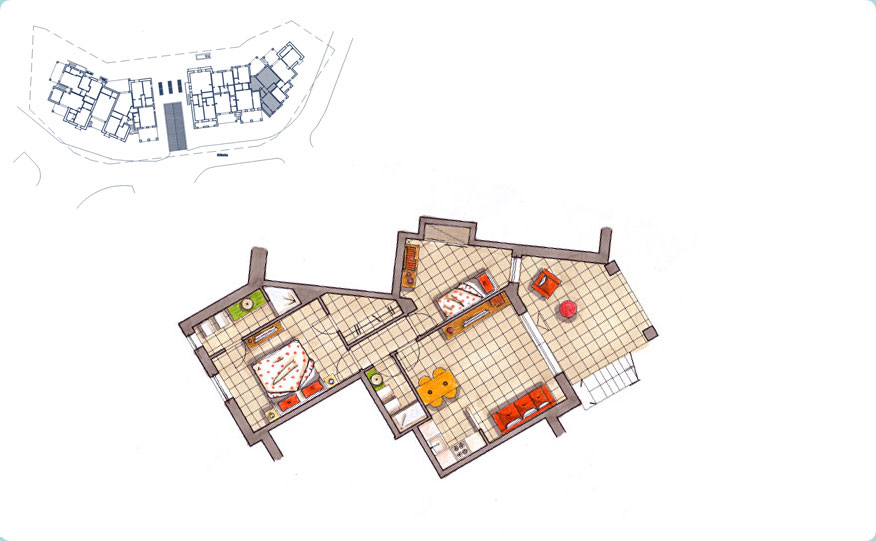 Pianta della casa Pianta della casa