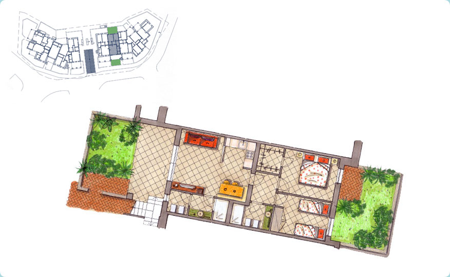 Pianta della casa Pianta della casa