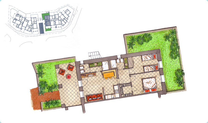 Pianta della casa Pianta della casa