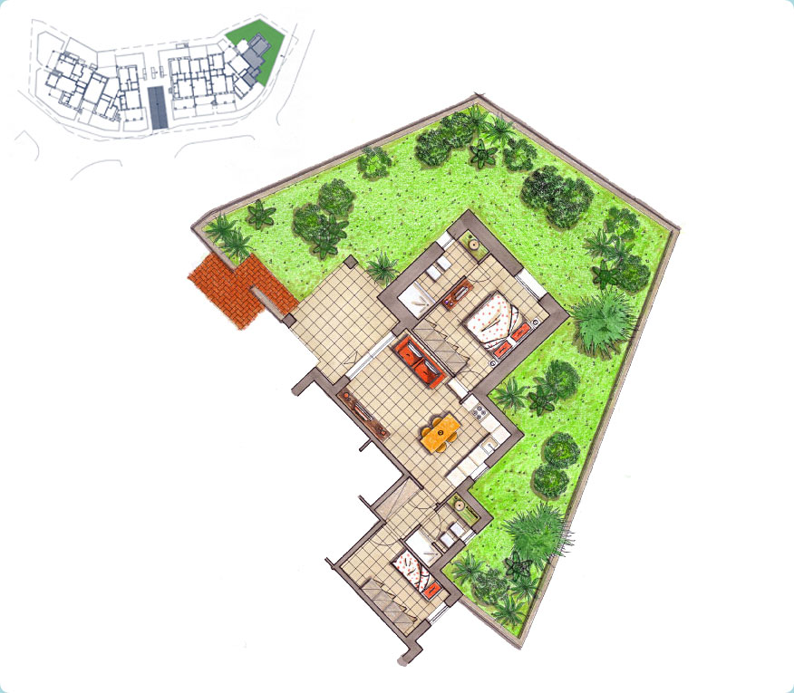 Pianta della casa Pianta della casa